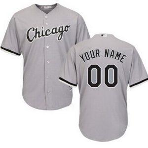 Chicago White Sox Customized Gray Cool Base Jersey