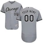 Chicago White Sox Customized Gray FlexBase Jersey