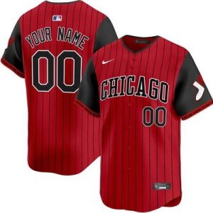 Chicago White Sox Customized Red 2025 City Connect Limited Jersey