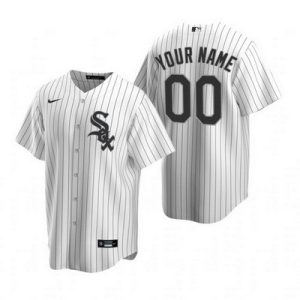 Chicago White Sox Customized White Stripes 2020 Cool Base Jersey