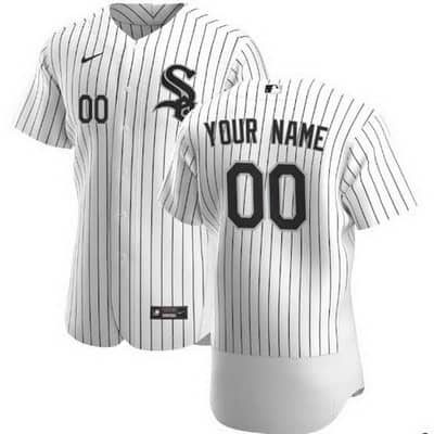 Chicago White Sox Customized White Stripes 2020 FlexBase Jersey