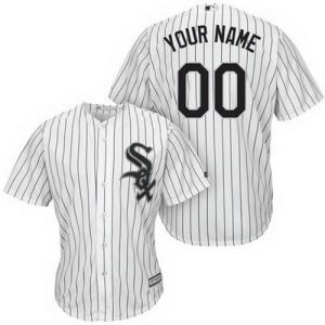 Chicago White Sox Customized White Stripes Cool Base Jersey