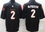 Cincinnati Bengals #2 Evan McPherson Limited Black Vapor Jersey