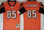 Cincinnati Bengals #85 Chad Ochocinco Orange 2009 Throwback Jersey
