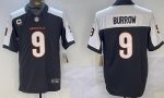 Cincinnati Bengals #9 Joe Burrow Limited Black Thanksgiving Vapor Jersey