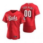 Cincinnati Reds Customized Red Alternate 2020 FlexBase Jersey