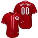 Cincinnati Reds Customized Red Cool Base Jersey
