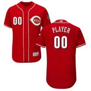 Cincinnati Reds Customized Red FlexBase Jersey