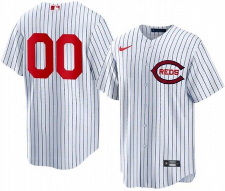Cincinnati Reds Customized White 2022 Field of Dreams Cool Base Jersey
