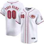 Cincinnati Reds Customized White Limited Jersey