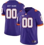 Clemson Tigers Customized Purple Rush College Football Jersey