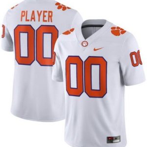 Clemson Tigers Customized Purple White College Football Jersey
