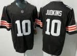 Cleveland Browns #10 Quinshon Judkins Limited Brown FUSE Vapor Jersey