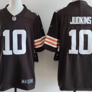 Cleveland Browns #10 Quinshon Judkins Limited Brown Vapor Jersey