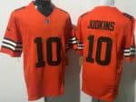 Cleveland Browns #10 Quinshon Judkins Limited Orange FUSE Vapor Jersey