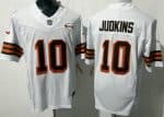 Cleveland Browns #10 Quinshon Judkins Limited White Alternate FUSE Vapor Jersey