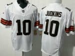Cleveland Browns #10 Quinshon Judkins Limited White FUSE Vapor Jersey