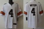 Cleveland Browns #4 Deshaun Watson Limited White Vapor Jersey