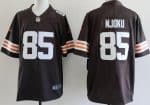 Cleveland Browns #85 David Njoku Limited Brown Vapor Jersey