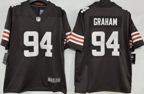 Cleveland Browns #94 Mason Graham Limited Brown Vapor Jersey