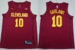 Cleveland Cavaliers #10 Darius Garland Red Icon Sponsor Swingman Jersey