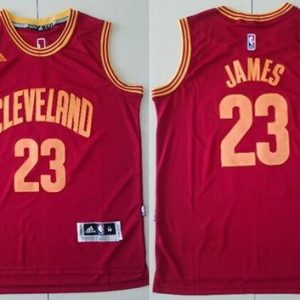 Cleveland Cavaliers #23 LeBron James Red Adidas Swingman Jersey