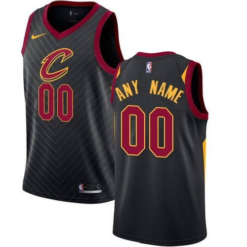 Cleveland Cavaliers Customized Black Icon Swingman Nike Jersey