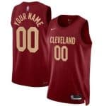Cleveland Cavaliers Customized Red 2022 Icon Swingman Jersey