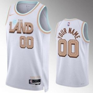 Cleveland Cavaliers Customized White 2022 City Icon Swingman Jersey