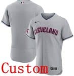 Cleveland Guardians Customized Gray Authentic Jersey