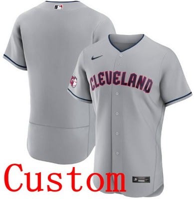 Cleveland Guardians Customized Gray Authentic Jersey