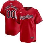 Cleveland Guardians Customized Red Limited Jersey