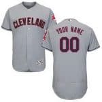 Cleveland Indians Customized Gray FlexBase Jersey