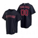 Cleveland Indians Customized Navy Alternate 2020 Cool Base Jersey