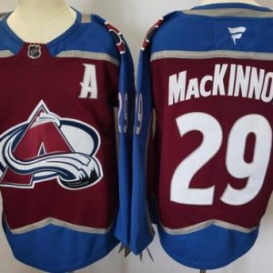 Colorado Avalanche #29 Nathan MacKinnon Red Authentic Jersey