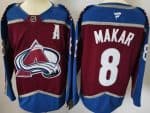Colorado Avalanche #8 Cale Makar Red Authentic Jersey