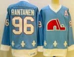 Colorado Avalanche #96 Mikko Rantanen Light Blue Throwback Jersey