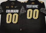 Colorado Buffaloes Customized Limited Black Alternate FUSE College Football Jersey