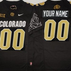 Colorado Buffaloes Customized Limited Black Alternate FUSE College Football Jersey