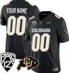 Colorado Buffaloes Customized Limited Black FUSE College Football Jersey