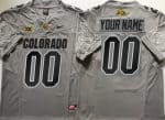 Colorado Buffaloes Customized Limited Gray Alternate FUSE College Football Jersey