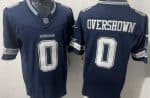 Dallas Cowboys #0 DeMarvion Overshown Limited Navy FUSE Vapor Jersey