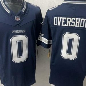 Dallas Cowboys #0 DeMarvion Overshown Limited Navy FUSE Vapor Jersey