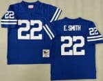 Dallas Cowboys #22 Emmitt Smith Blue 1996 Throwback Jersey