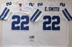 Dallas Cowboys #22 Emmitt Smith White 1994 Jersey