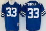Dallas Cowboys #33 Tony Dorsett Blue Throwback Jersey