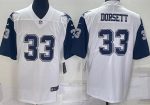 Dallas Cowboys #33 Tony Dorsett Limited White Alternate Vapor Jersey