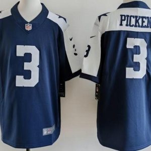 Dallas Cowboys #3 George Pickens Limited Navy Alternate Vapor Jersey