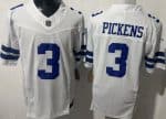 Dallas Cowboys #3 George Pickens Limited White FUSE Vapor Jersey
