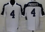 Dallas Cowboys #4 Dak Prescott Limited White Alternate Vapor Jersey